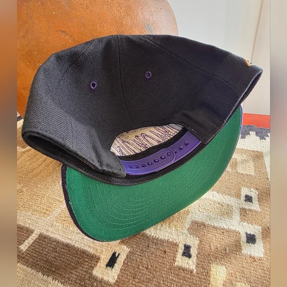 Arizona Diamondbacks '47 Brand Black Purple Script Adjustable Hat Cap - Picture 6 of 10